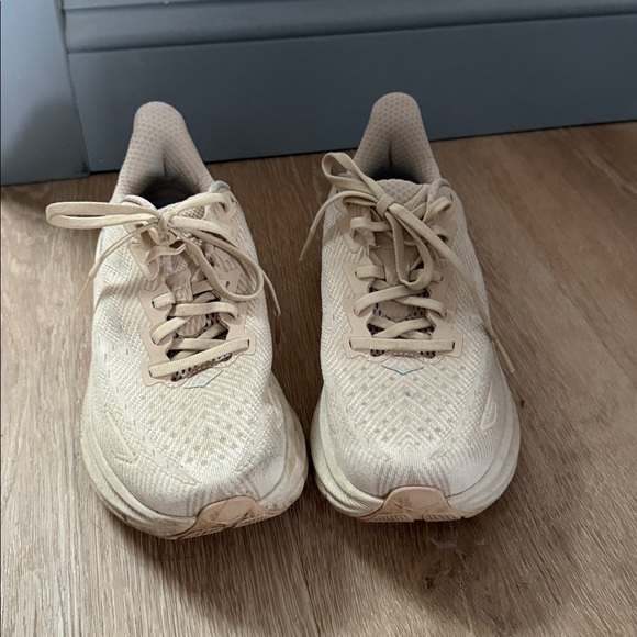 Hoka Cream Athletic Shoes - Picture 4 of 4